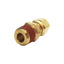 New Lot of 6 Midland 38082 Brass Adapter, ø1/2in Tube OD, 1/2in Male NPTF, 150PSI