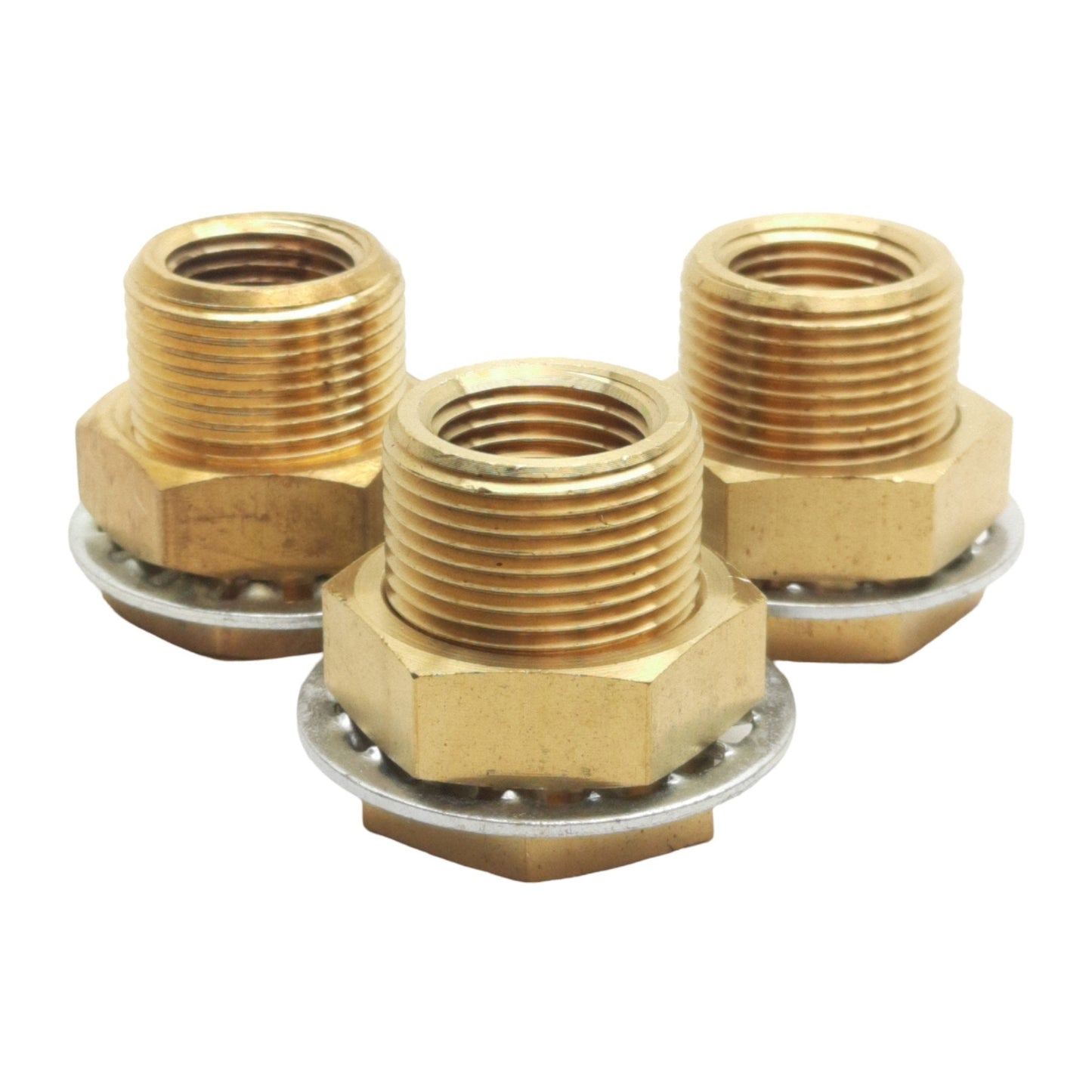 New Lot of 3 Midland 28304 Anchor Connector, 1/2" Female NPTF, 1/8" Male UNS, ø1/8"