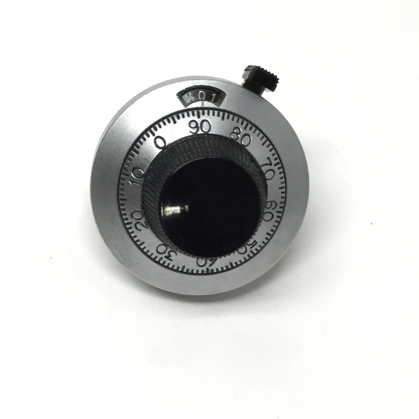 Used Vishay Spectrol 21-1-11 Multidial 15-Turn, Ø1-13/16" Vernier Ø1/4" Shaft w/Lock