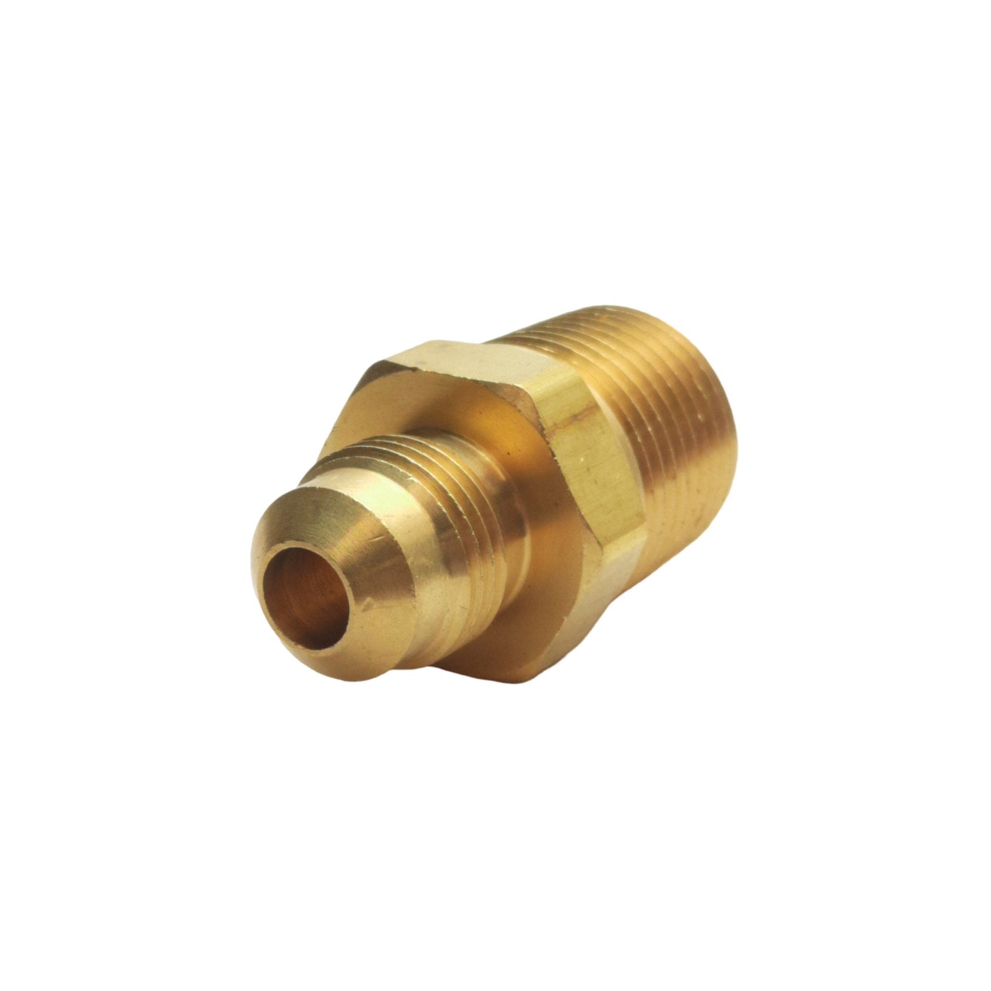 New Lot of 10 Midland 10265 Flare Adapter 3/8in Male SAE 45° 1/2in Male NPTF 1000PSI