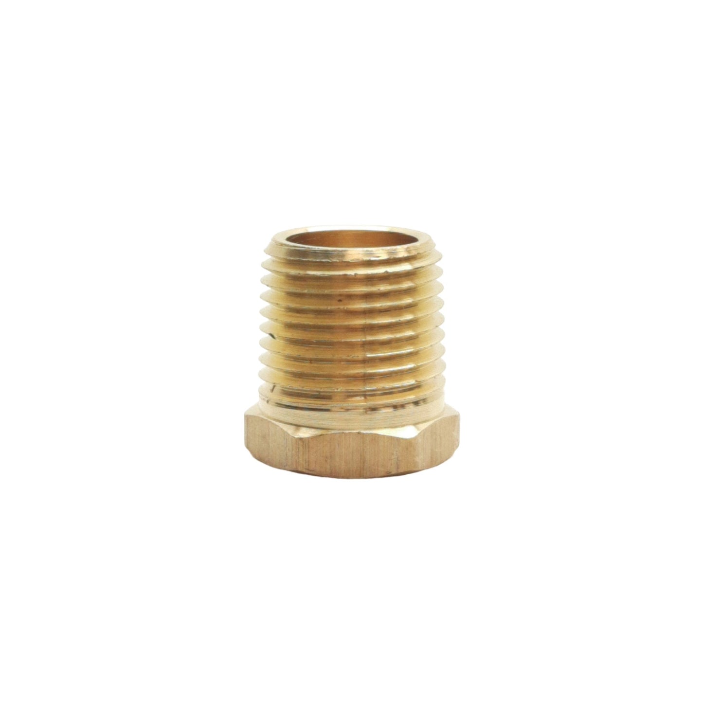 New Lot of 15 Midland 28107 Hex Bushing, 1/2in Male NPT, 3/8in Female NPT, 1200PSI