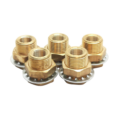 New Lot of 5 Midland 28303 Anchor Connector, 3/8" Female FIP, 3/8" Male FIP, 1200PSI