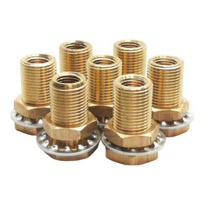 New Lot of 7 Midland 28302 Anchor Connector, 3/8" Male FIP, 3/8" Female FIP, 1200PSI