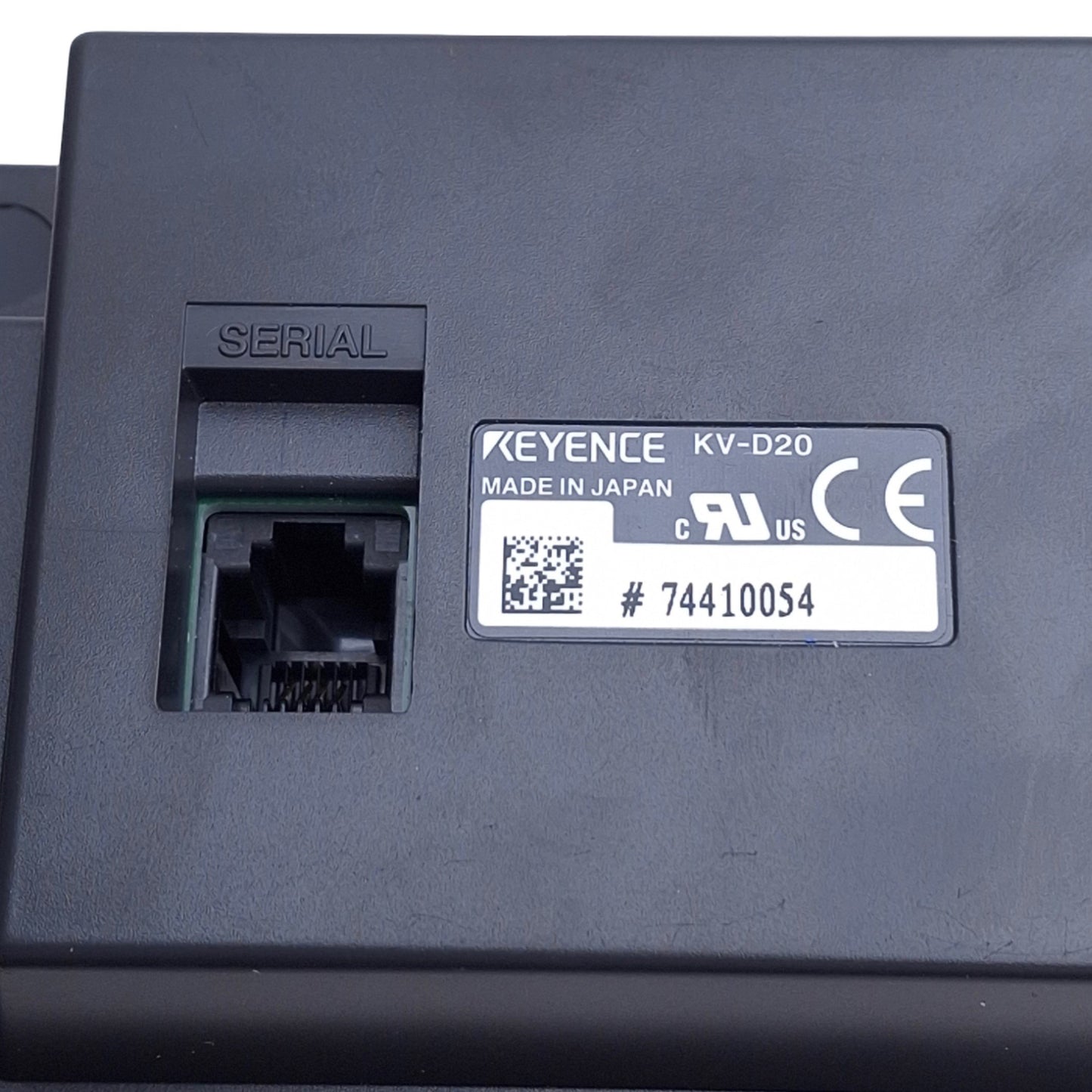 Used Keyence KV-D20 Operator Interface Panel for KV Series, RJ12 Connector