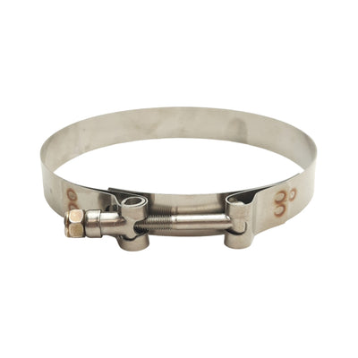 New Lot of 7 Dixon STBC500 T-Bolt Clamp Stainless Steel, Hose OD 4.75in to 5.06in