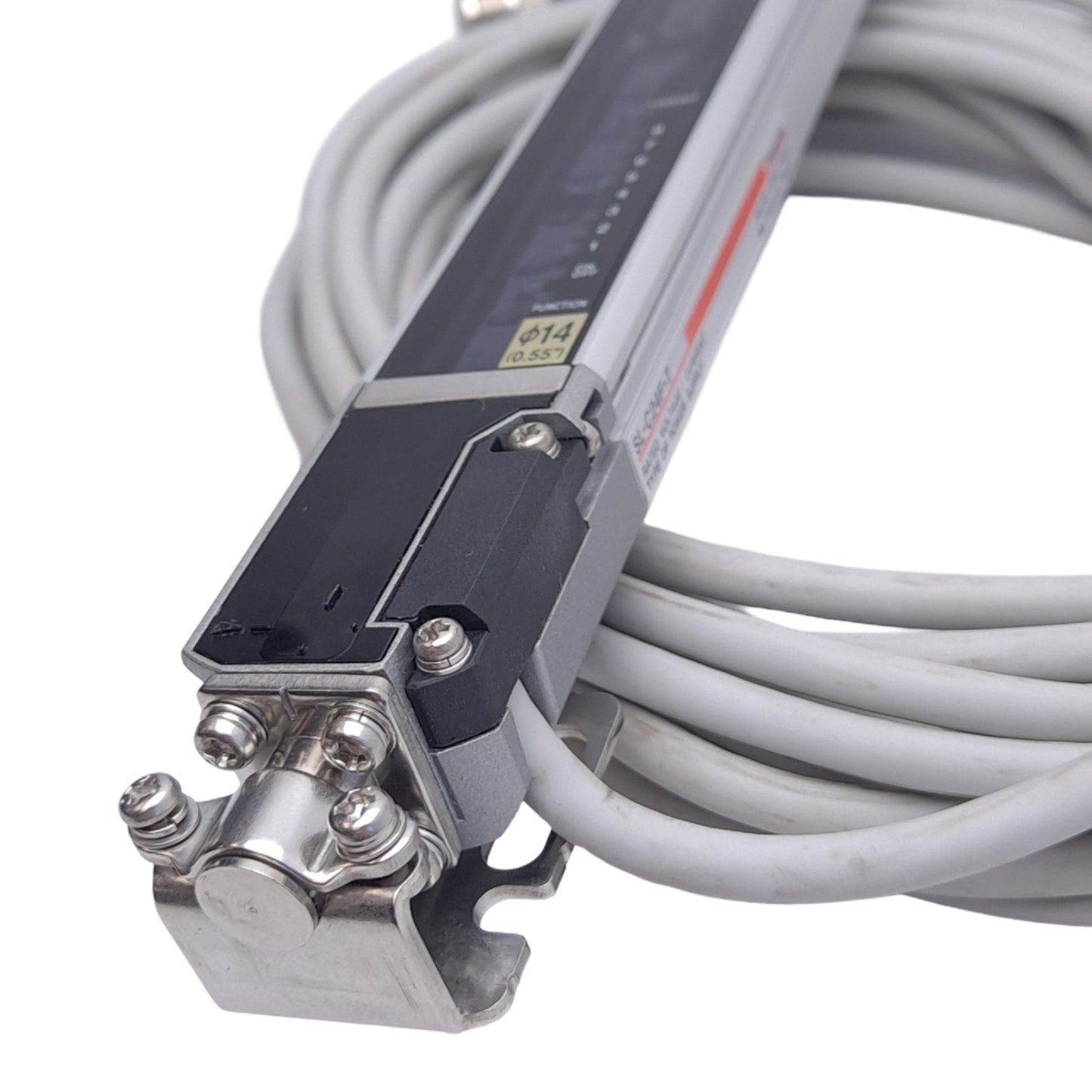 Used Keyence SL-C24F-T Safety Light Curtain Transmitter, 24 Axes 230mm, 15ms, 7m Max