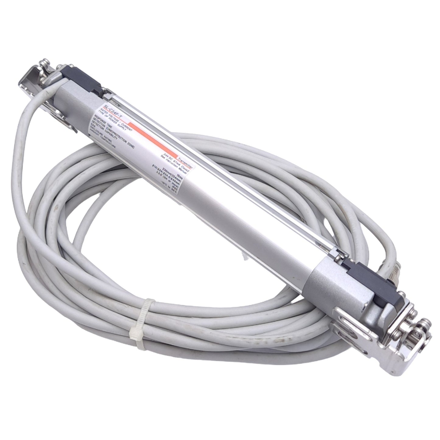 Used Keyence SL-C24F-T Safety Light Curtain Transmitter, 24 Axes 230mm, 15ms, 7m Max