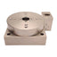 Used Parker 20502RT-ESH1C1M1E1 Rotary Actuator, ø5" Table, 90:1, NEMA 23, Zinc Plated