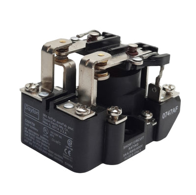 New Dayton 5X847M Power Relay DPDT 480/600VAC 5A, 28VDC 30A Contact, 120VAC Coil