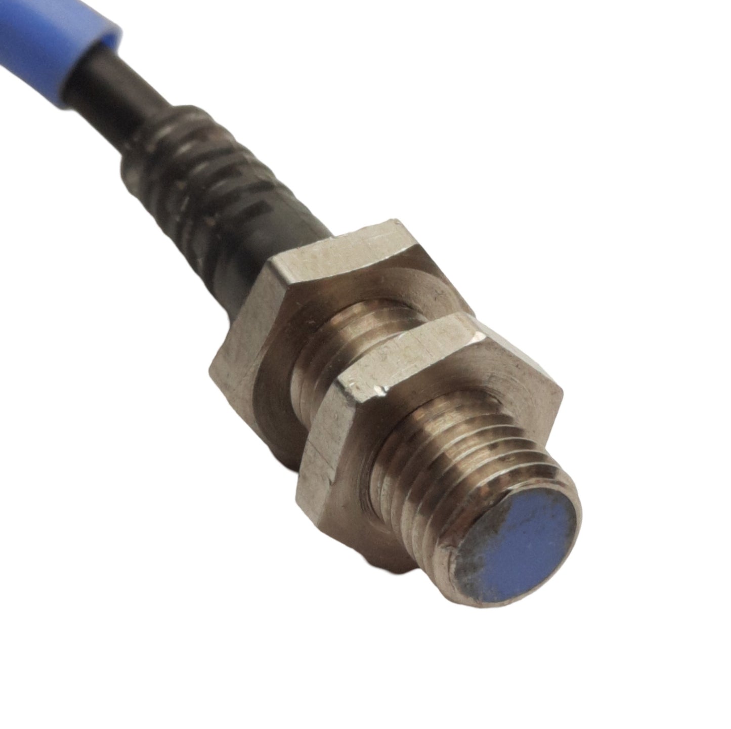 Used Keyence EZ-8M Proximity Sensor,12-24VDC, NPN Output, M8 Barrel, 1.5mm Range