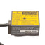 Used Keyence BL-601 Laser Barcode Scanner, Front Raster, 75-330mm, 24VDC NPN Output