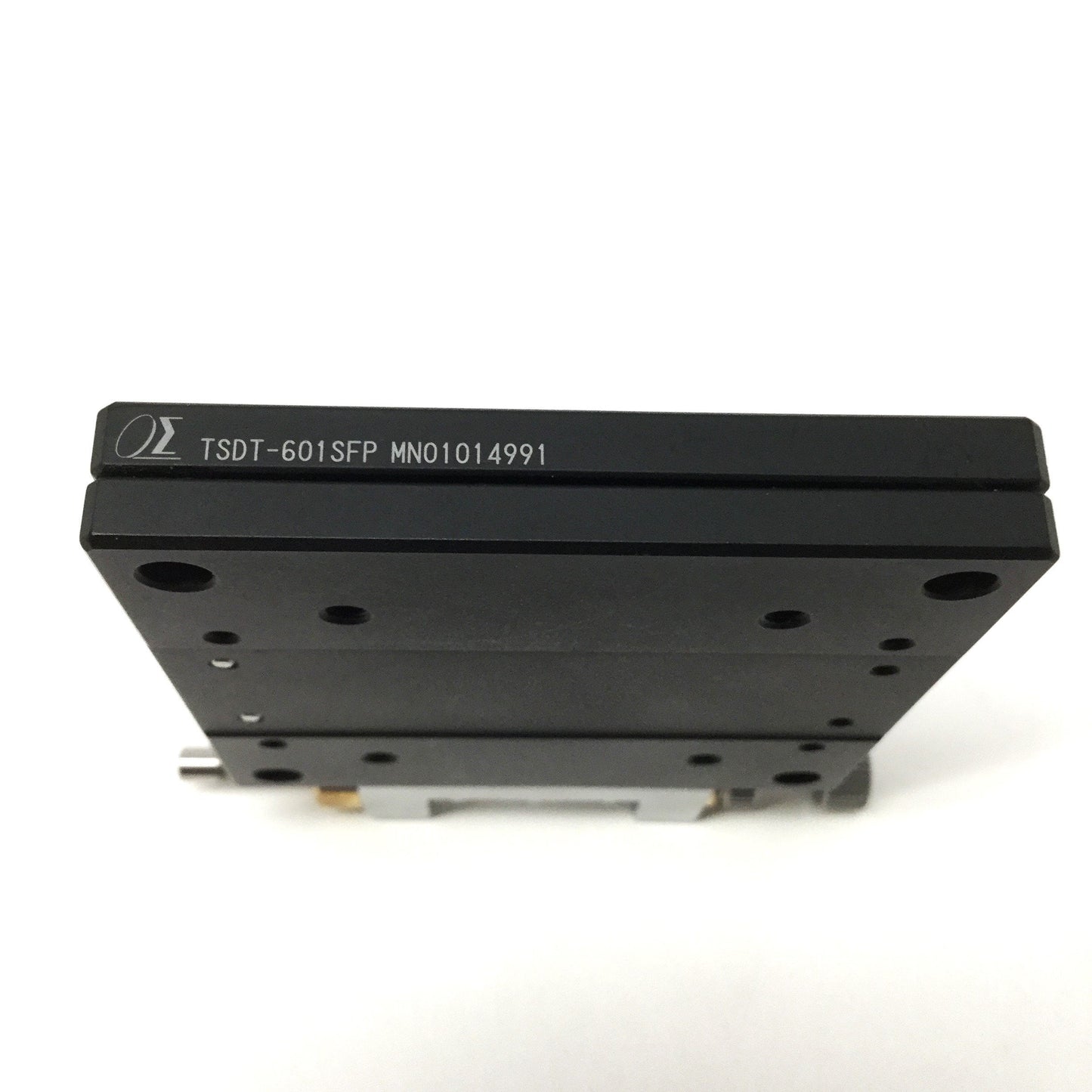 Used OptoSigma TSDT-601SFP Ultra-Thin Linear X-Axis Stage, ±6.5mm Travel, 60 x 60mm