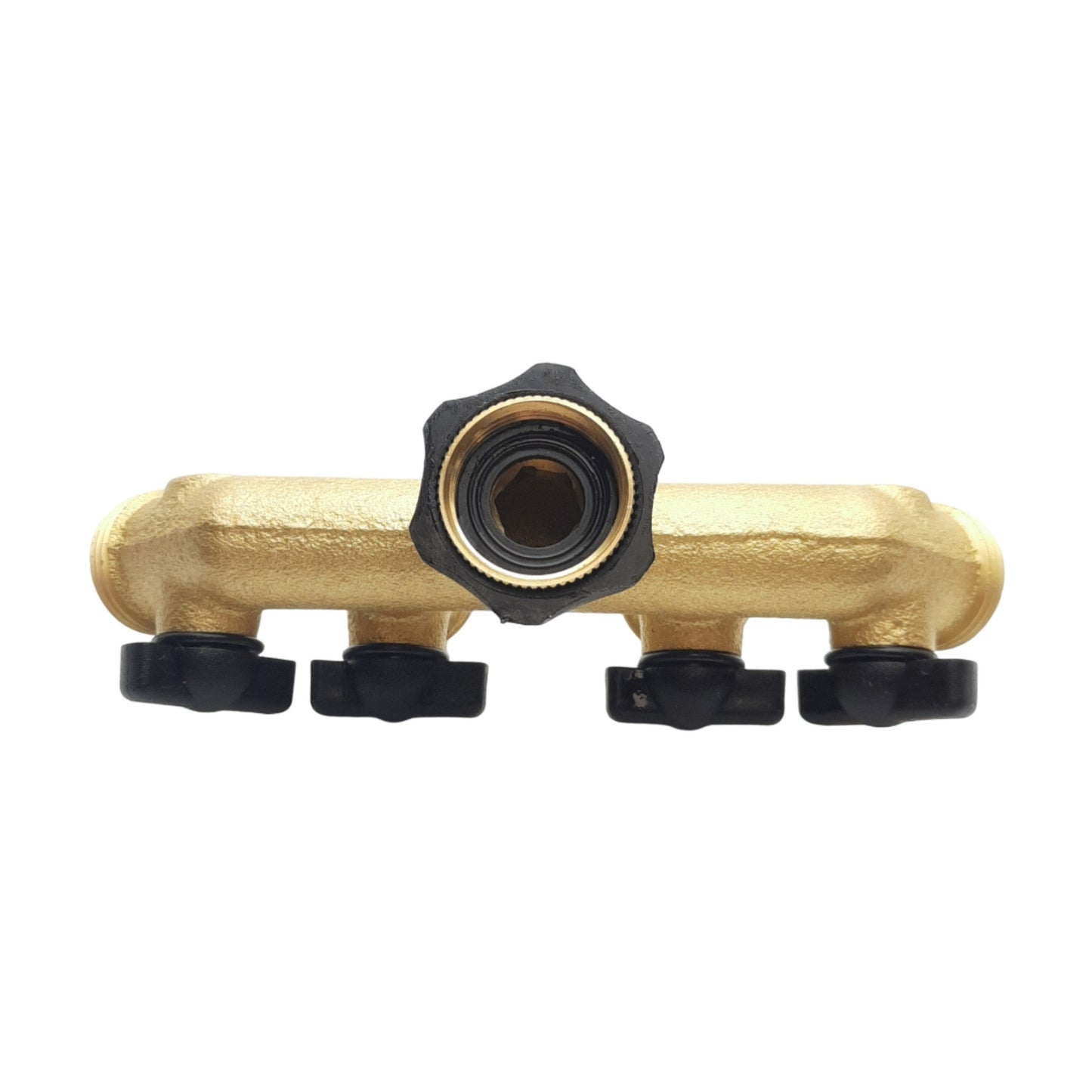 New Lot of 2 Dixon 500GH4VBK Valve Manifold, 3/4in Male GH, 3/4in Female GH, 100psi