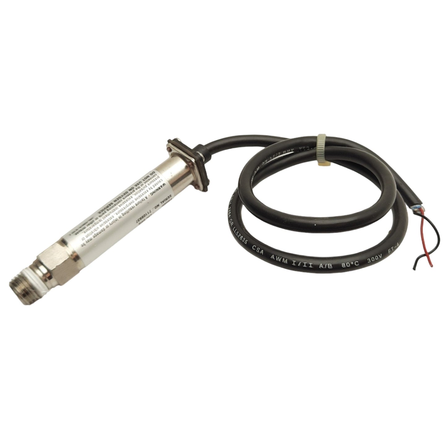 Used Omega Engineering PX605-100GI Pressure Transducer 10-36VDC 100psig Range, 4-20mA