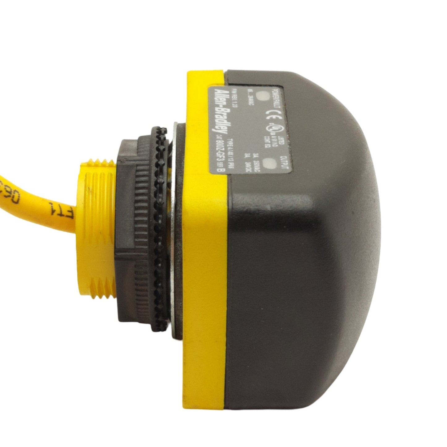 Used Allen Bradley 800Z-GF3 Touch Button, 85-264VAC Supply, 250VAC/24VDC 3A Output