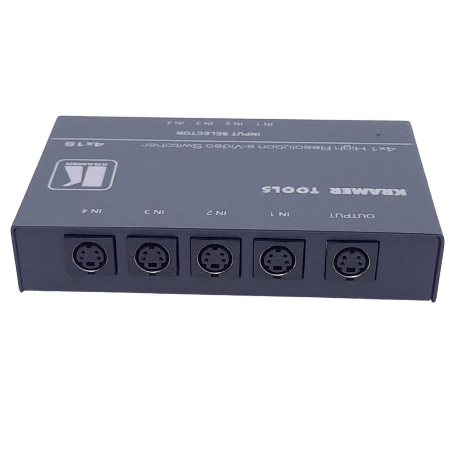 Used Kramer 4x1S 4x1 High Resolution s-Video Switcher, 4 Input, 1 Output, 4-P Y/C