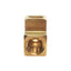 New Lot of 7 Midland 28004 Brass Fitting Elbow 90°, 1/2in Female NPTF, 1200psi