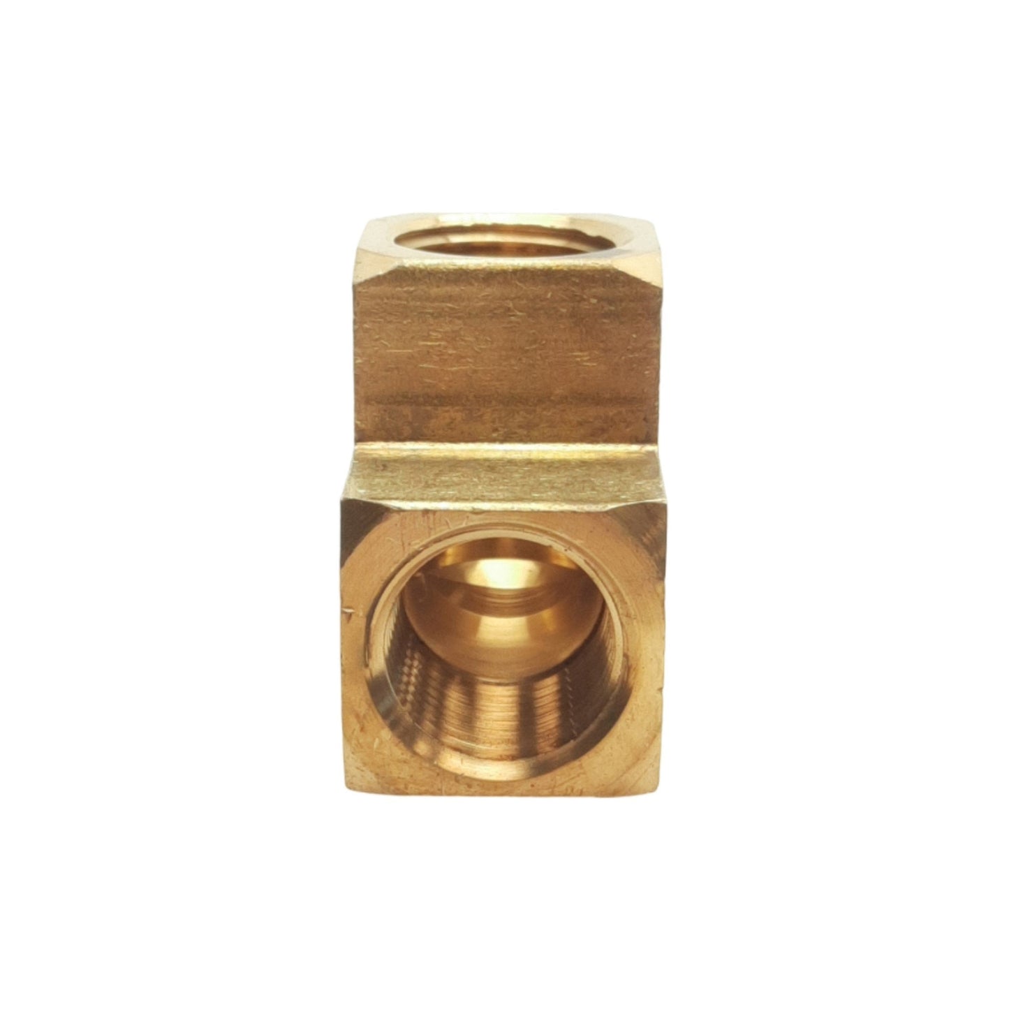 New Lot of 7 Midland 28004 Brass Fitting Elbow 90°, 1/2in Female NPTF, 1200psi