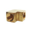 New Lot of 7 Midland 28004 Brass Fitting Elbow 90°, 1/2in Female NPTF, 1200psi