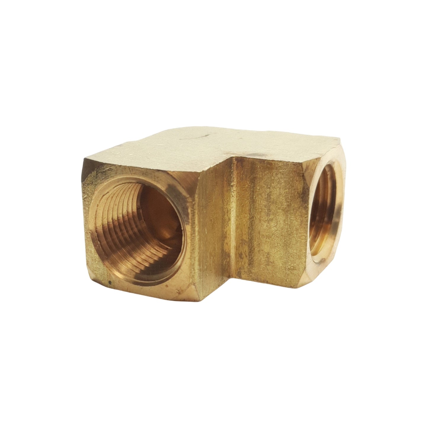 New Lot of 7 Midland 28004 Brass Fitting Elbow 90°, 1/2in Female NPTF, 1200psi