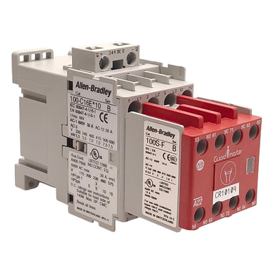 Used Allen Bradley 100S-C16EJ32C Guardmaster Safety Contactor, 3NO+2NC, 16A 600VAC