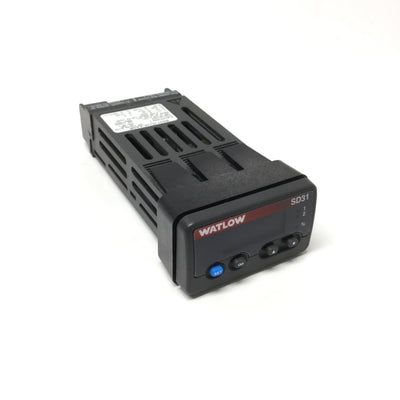 Used Watlow SD31-HJJA-AA0R PID Temperature Controller, 100-240VAC, 2x Relay Output