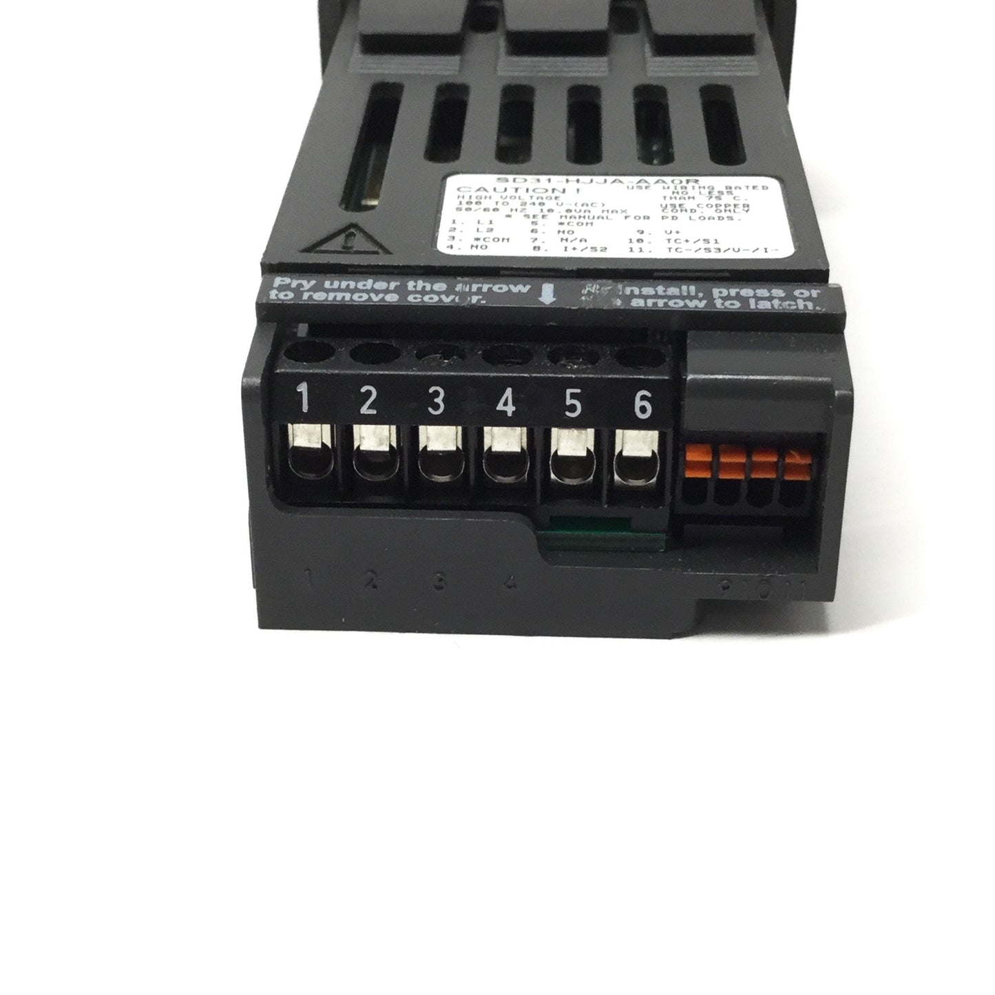 Used Watlow SD31-HJJA-AA0R PID Temperature Controller, 100-240VAC, 2x Relay Output