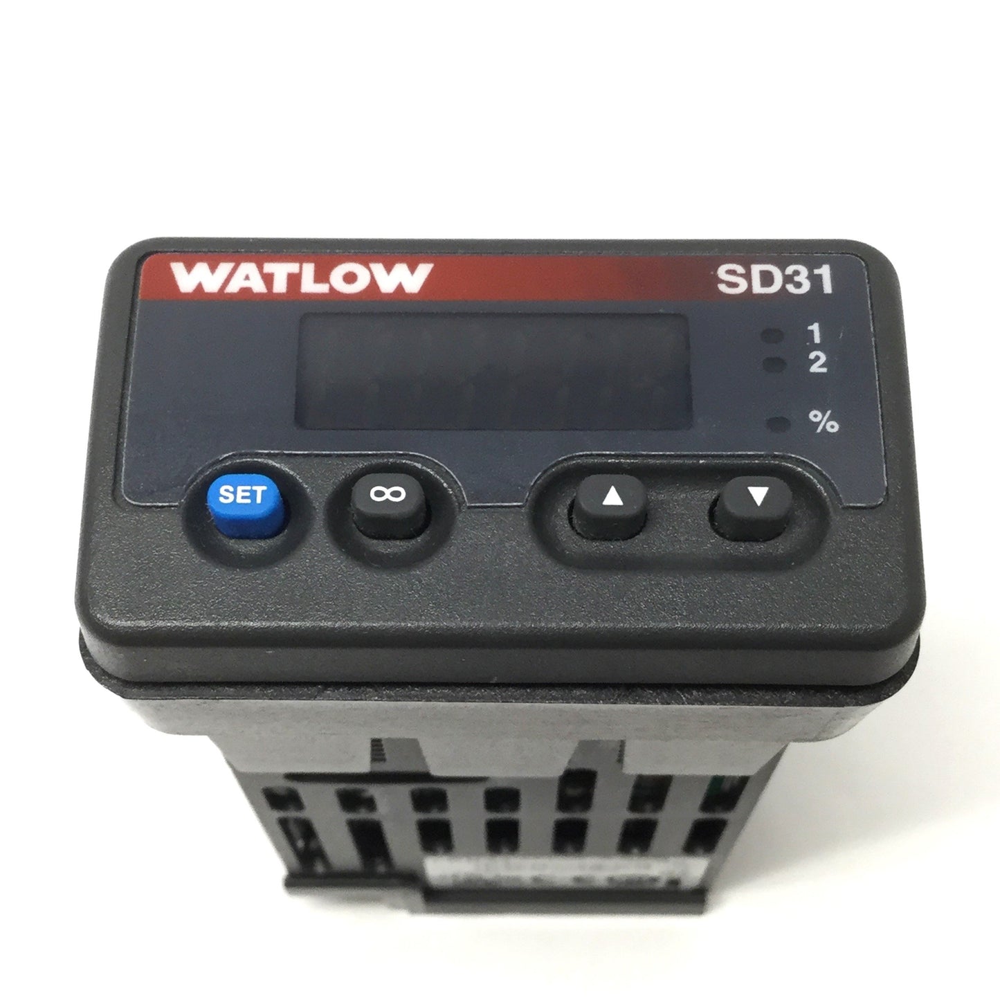 Used Watlow SD31-HJJA-AA0R PID Temperature Controller, 100-240VAC, 2x Relay Output