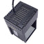Used Omron QCO-052050-66 Coaxial Red Light, 24V 7.2W, M12 4-P Male, 91.5x66.7x56.5mm