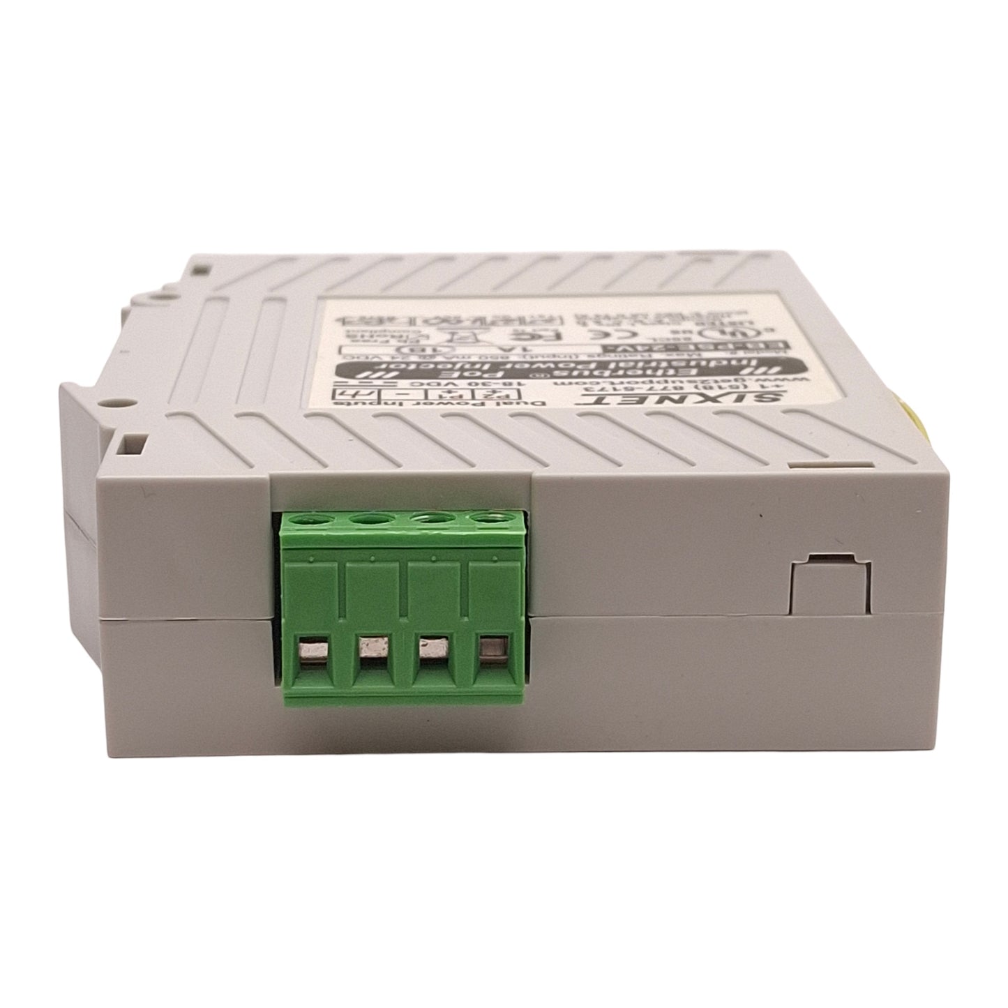 Used Sixnet EB-PSE-24V-1B PoE Power Over Ethernet Injector 10/100Base, RJ45, 24VDC