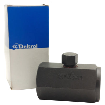 New Deltrol C35S Check Valve 5000psi, 3/4in Male NPTF, 12gpm, 1-2.5psi Crack
