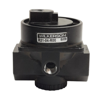 Used Wilkerson R21-04-R00 Pneumatic Regulator 5-160psig Set, 1/2in NPT, 195cfm