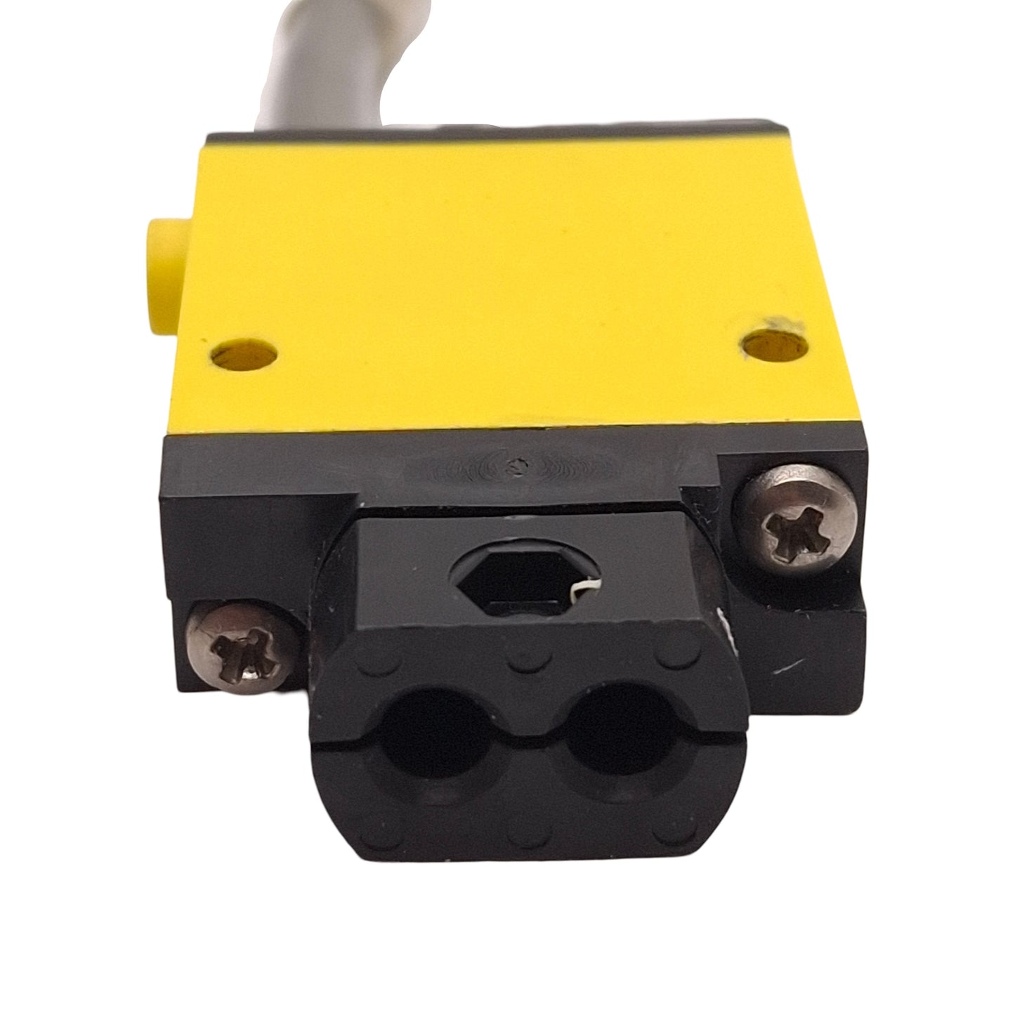 Used Banner Engineering SM31RFP MINI-BEAM Plastic Fiber Optic Receiver, 10-30VDC, 2m