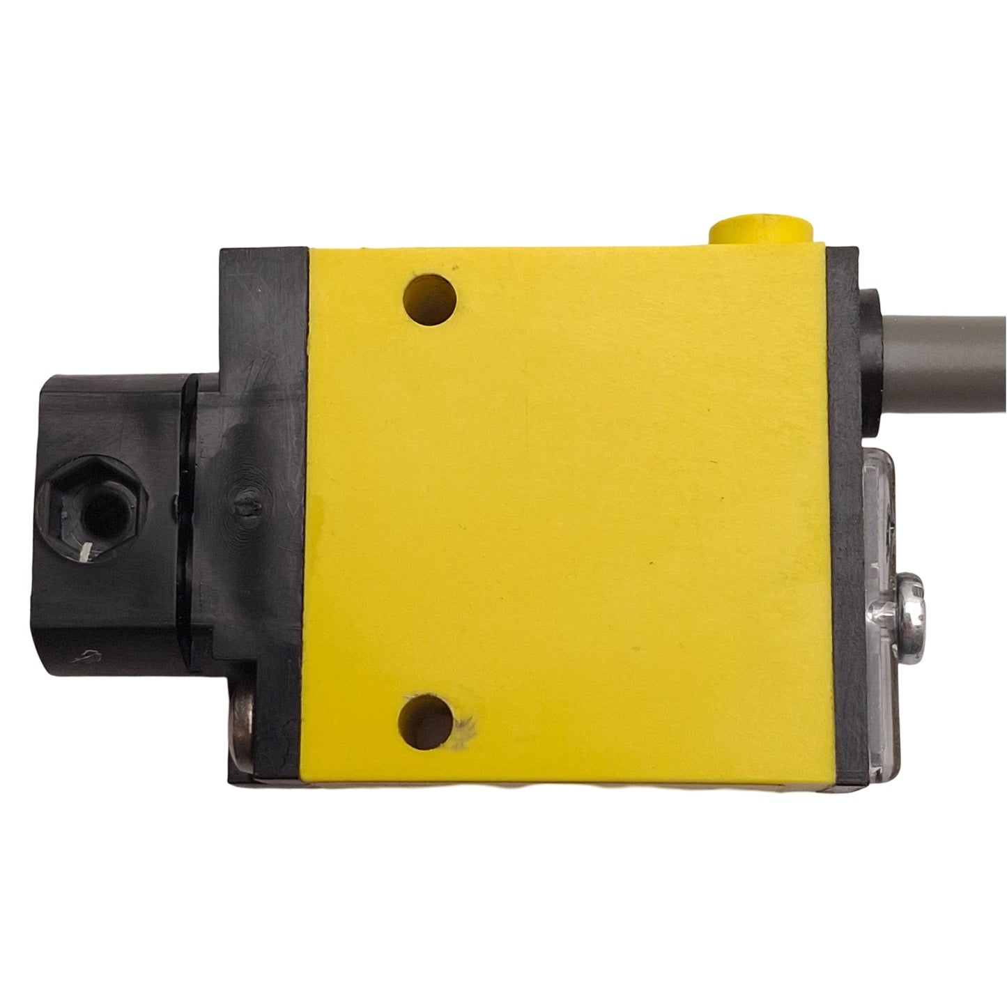 Used Banner Engineering SM31RFP MINI-BEAM Plastic Fiber Optic Receiver, 10-30VDC, 2m