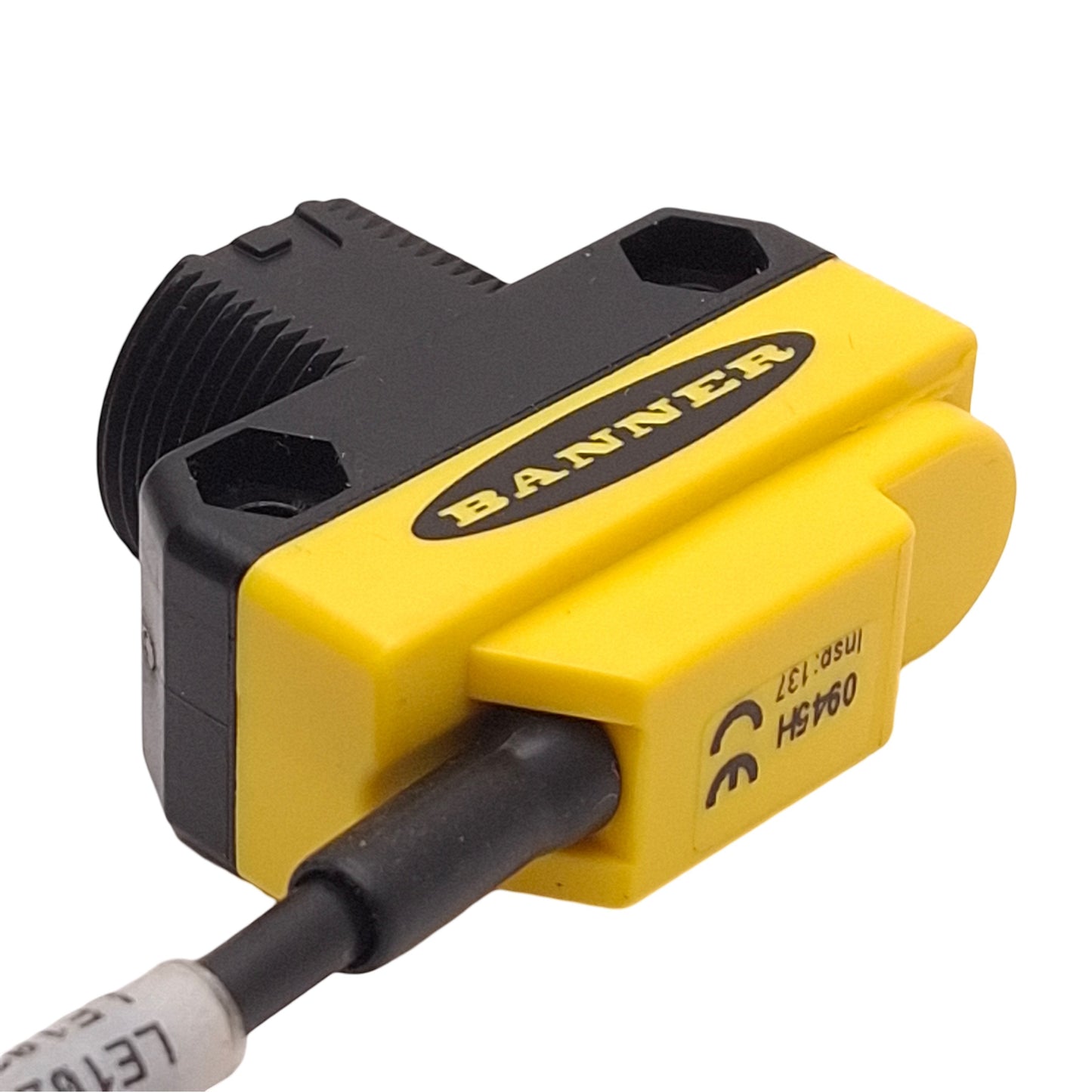 Used Banner Engineering QS186LE Photoelectric Sensor, 650nm, 30m Range, 10-30VDC, 2m