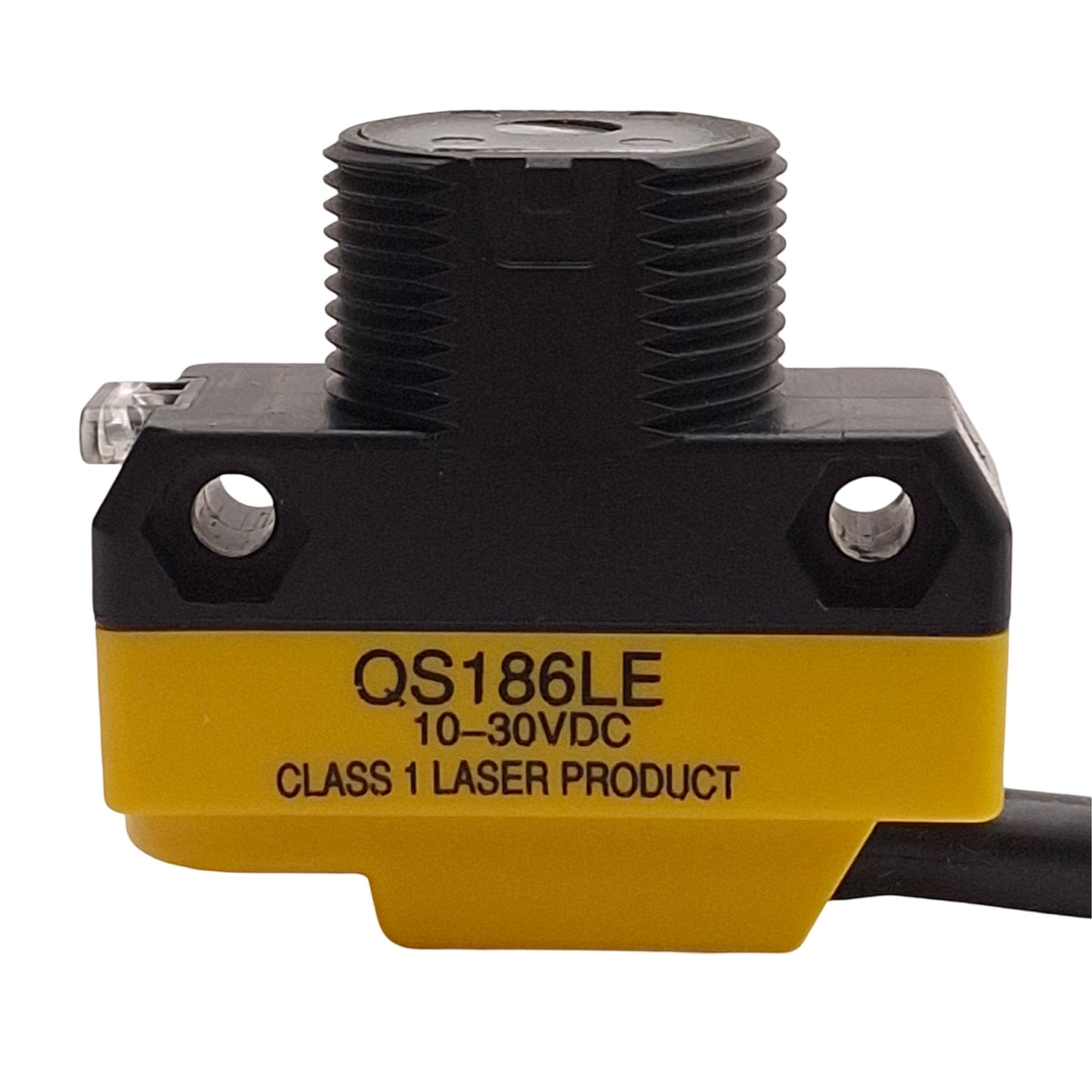 Used Banner Engineering QS186LE Photoelectric Sensor, 650nm, 30m Range, 10-30VDC, 2m