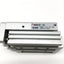 Used SMC MXS12-10B Air Slide Table Actuator 12mm Bore, 10mm Stroke w/Shock Absorbers