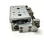 Used SMC MXS12-10B Air Slide Table Actuator 12mm Bore, 10mm Stroke w/Shock Absorbers