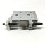 Used SMC MXS12-10B Air Slide Table Actuator 12mm Bore, 10mm Stroke w/Shock Absorbers