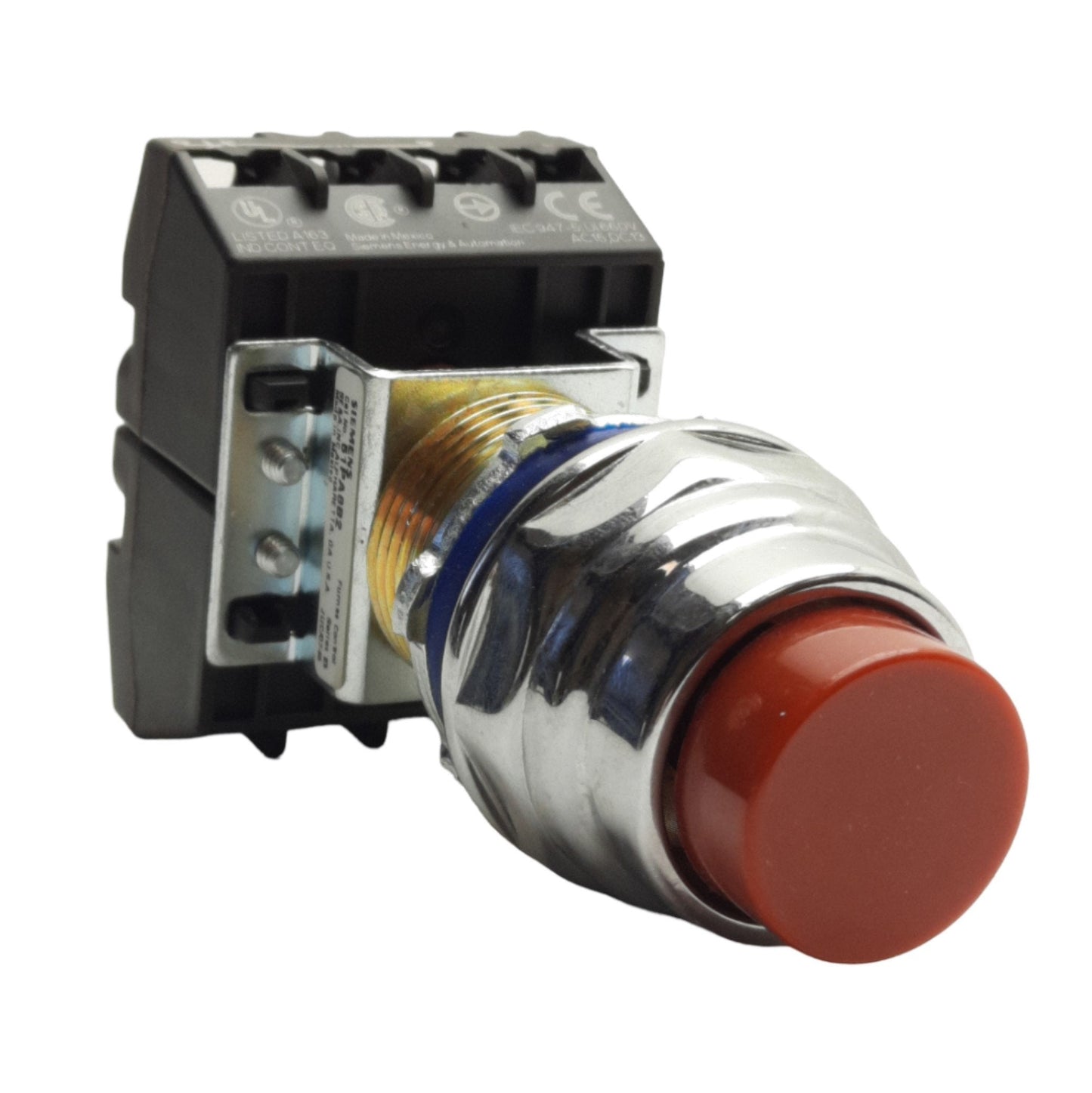 Used Siemens 51PA8B2 Pushbutton, Type 7 & 9, 3/4in NPSM, 1NO/1NC, 200V 0.5A Max