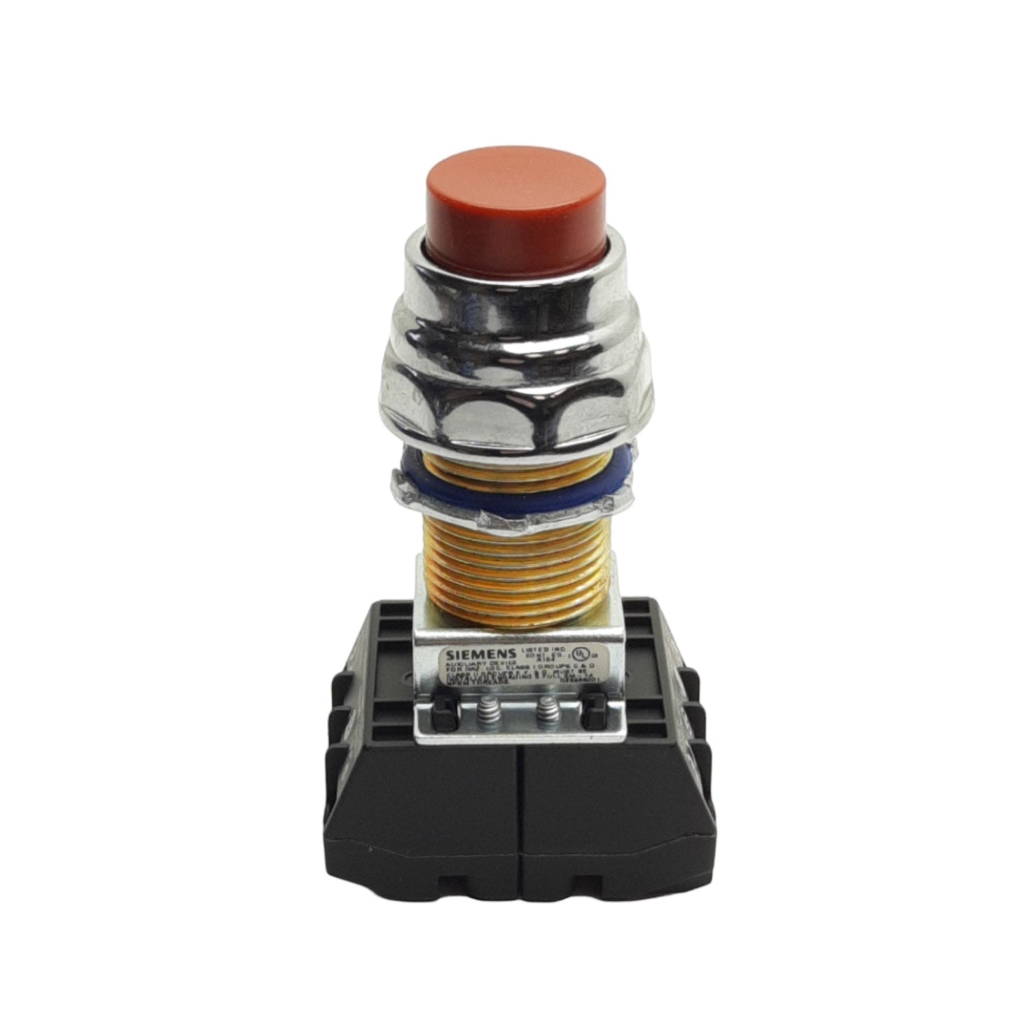Used Siemens 51PA8B2 Pushbutton, Type 7 & 9, 3/4in NPSM, 1NO/1NC, 200V 0.5A Max