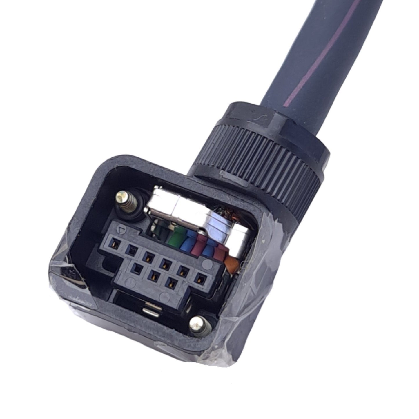 New Yaskawa JZSP-CSP25-05-E Absolute Encoder Cable w/ Battery Case, for Sigma 5, 5m