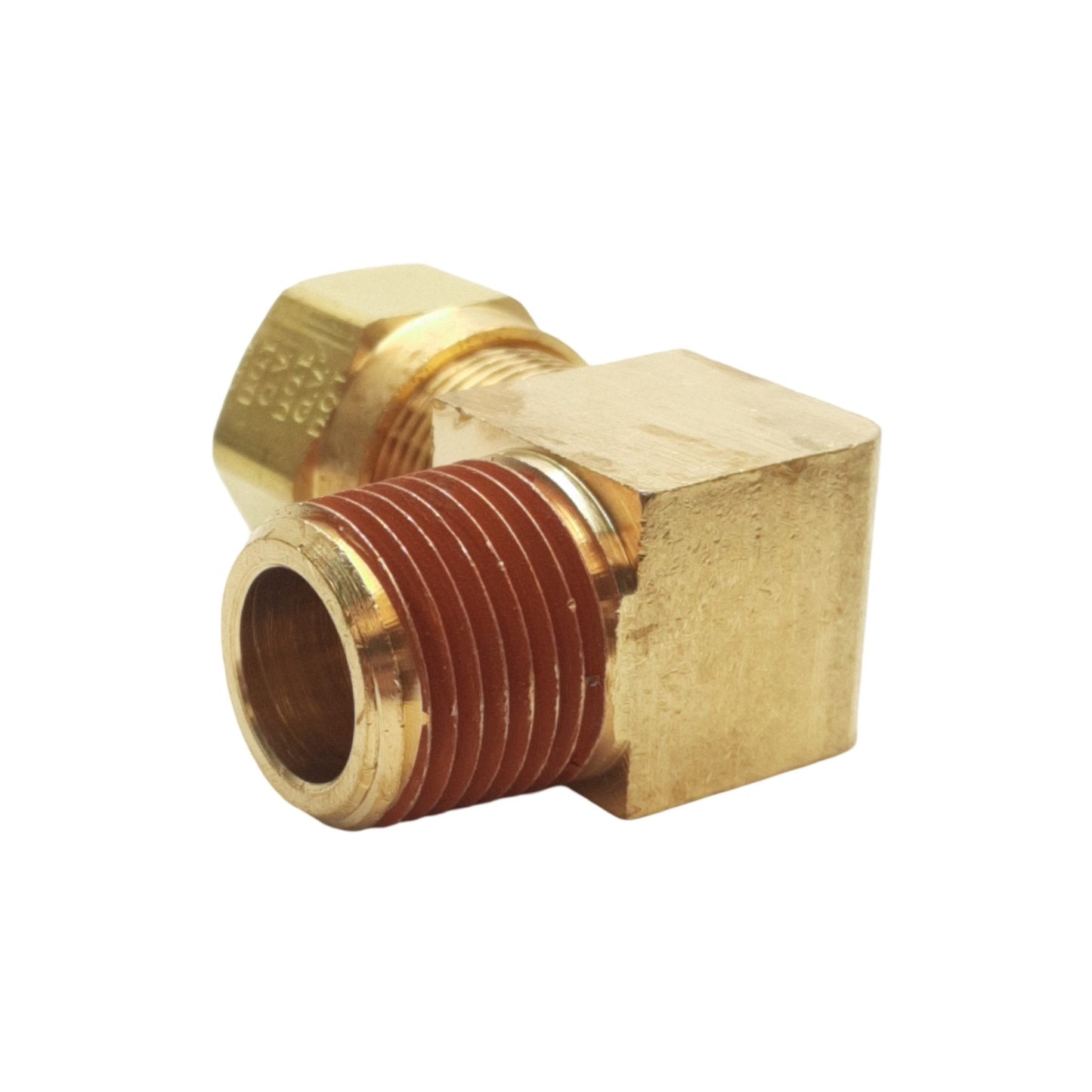 New Lot of 5 Midland 38107 Air Brake Elbow 90°, ø5/8" Tube OD 1/2" Male NPTF, 150psi