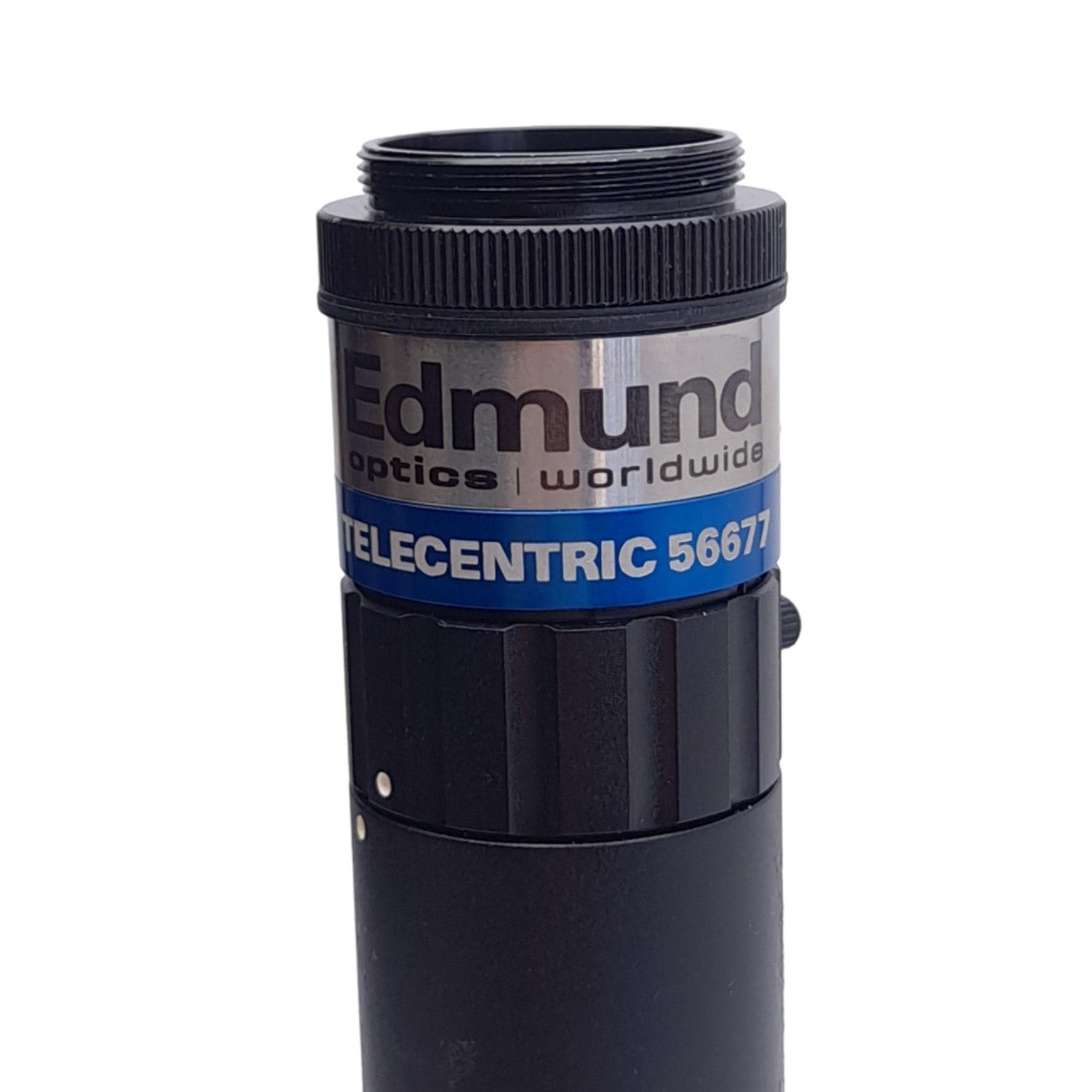 Used Edmund Optics 56677 Telecentric Lens, 0.4x, 103mm Working Distance, f/6-f/22