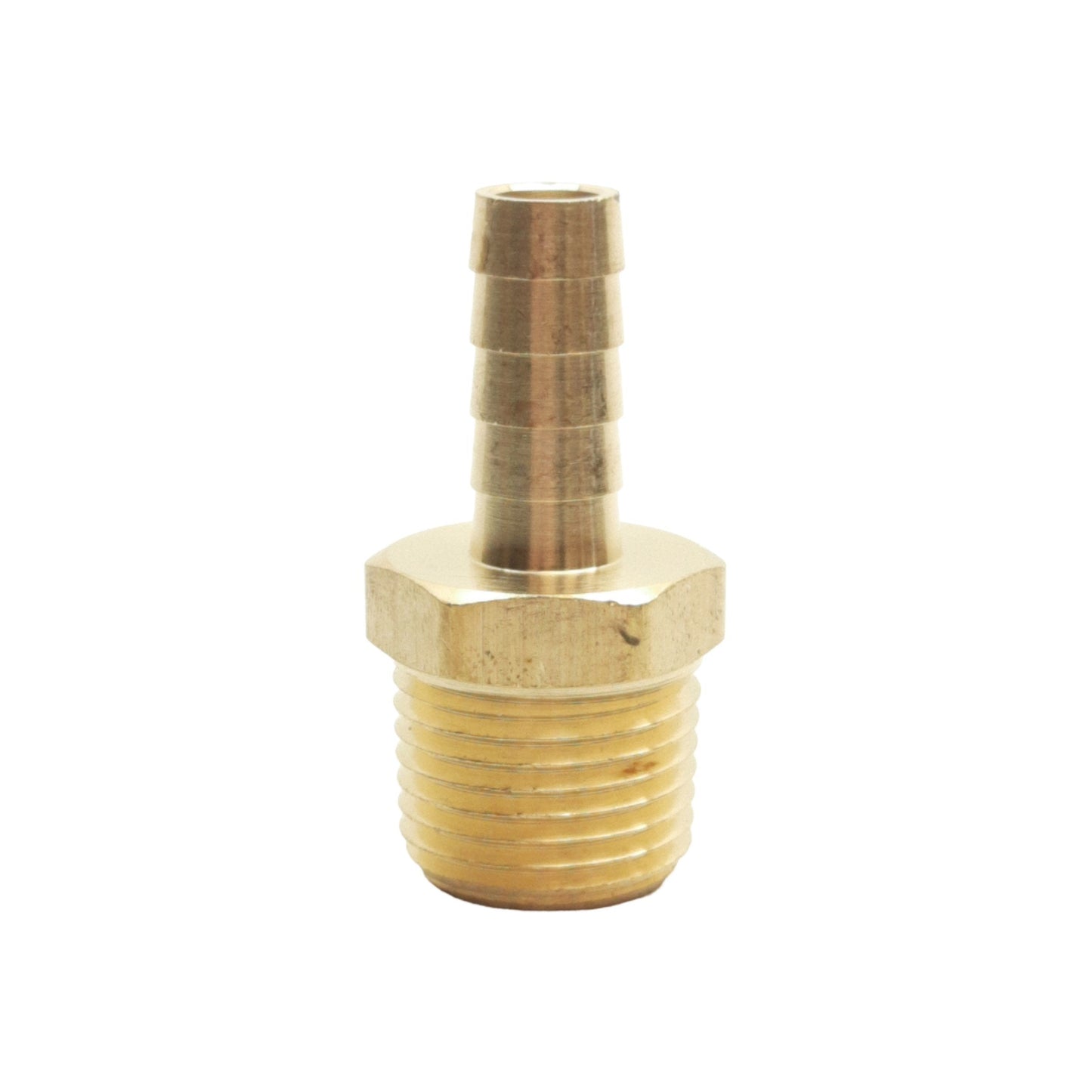 New Lot of 17 Midland 32014 Barb Adapter, 1/2in Male NPTF, 3/8in Hose ID, 150psi