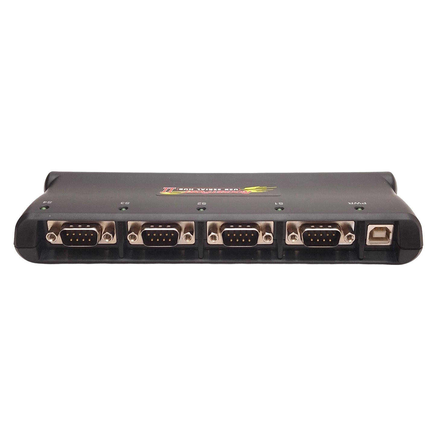 Used Comtrol 3000222 RocketPort II USB Serial Hub, 4-Port, USB-B to DB9 RS-232