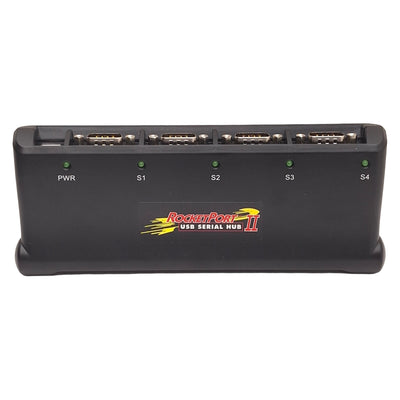 Used Comtrol 3000222 RocketPort II USB Serial Hub, 4-Port, USB-B to DB9 RS-232