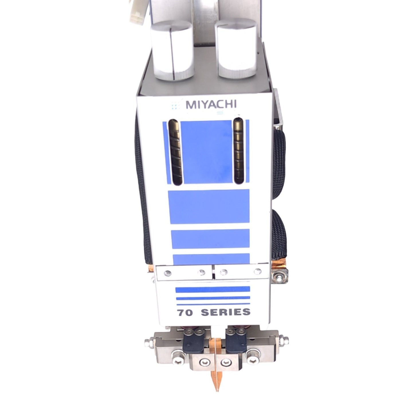 Used Miyachi Unitek 2-241-02-02 Servo Motor Driven Weld Head, 70 Series, Model 72