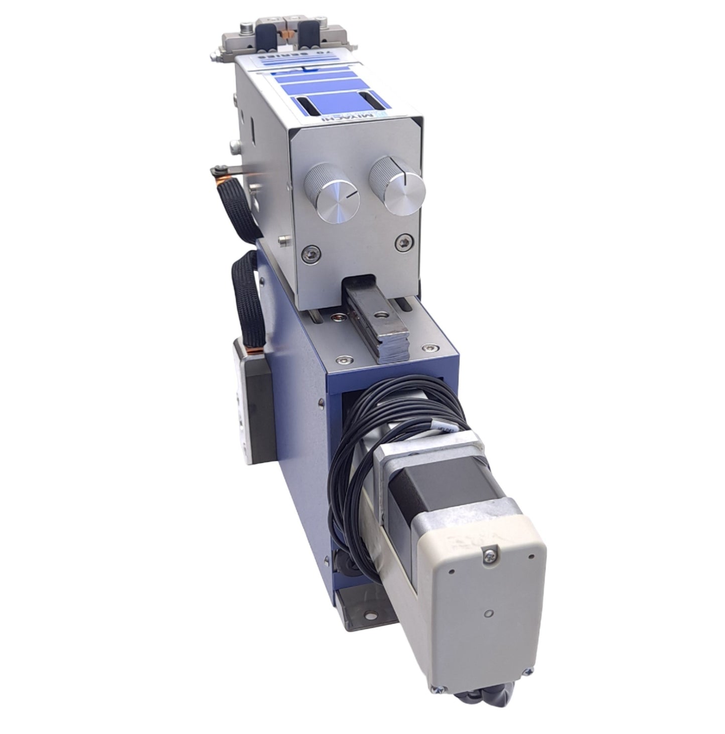 Used Miyachi Unitek 2-241-02-02 Servo Motor Driven Weld Head, 70 Series, Model 72