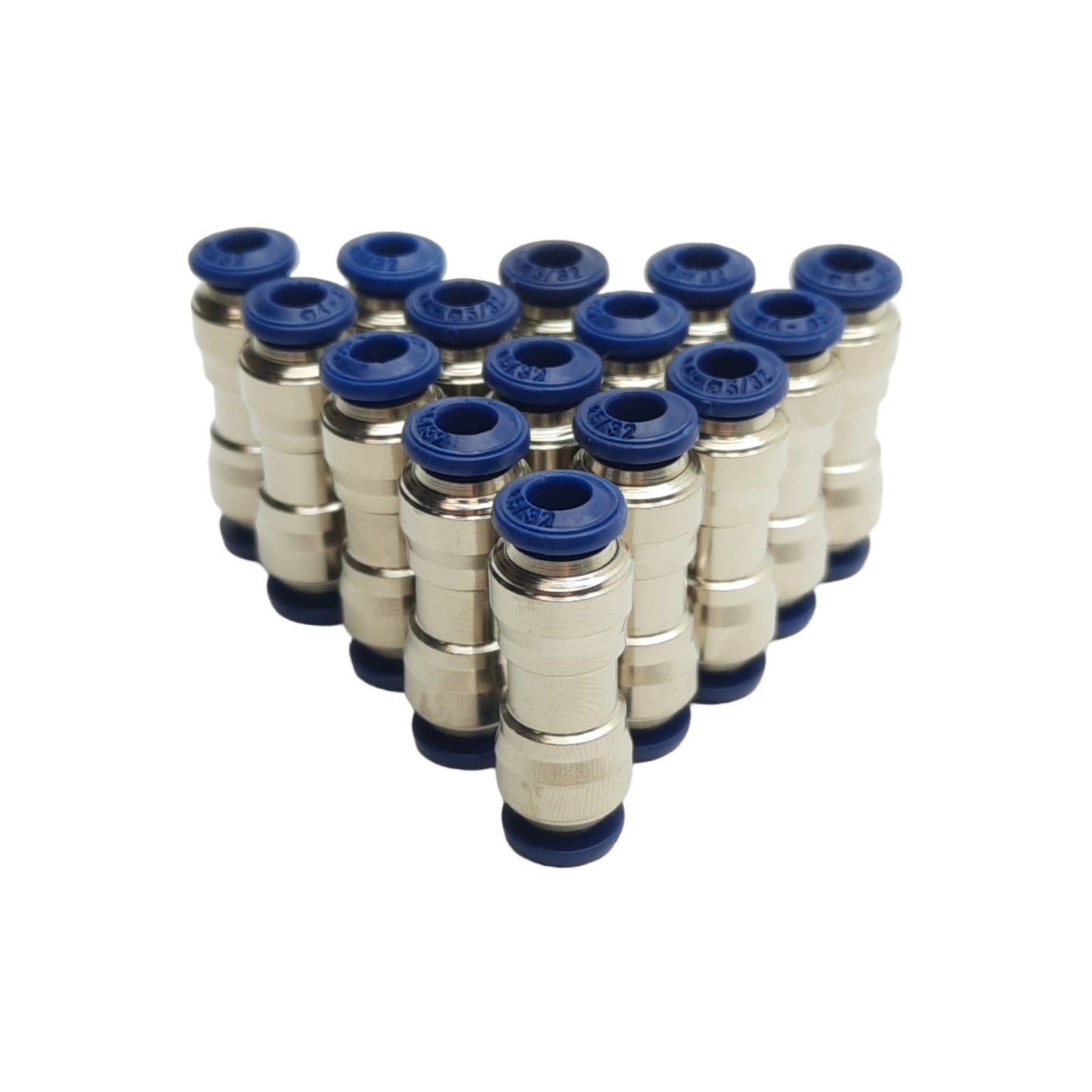 New Lot of 15 AIGNEP 88040-53 Union, ø5/32in x ø5/32in Tube Push-To-Connect, 290psi